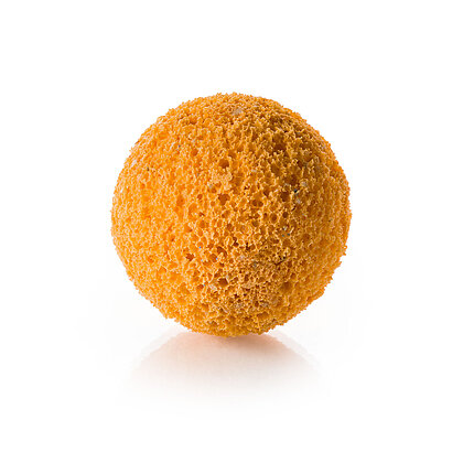 Polishing ball for special hydraulic conditions