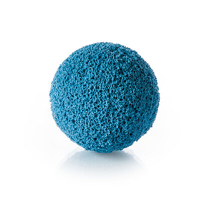 Sponge rubber ball