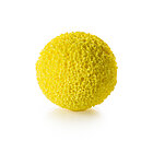 Sponge rubber ball for special hydraulic conditions