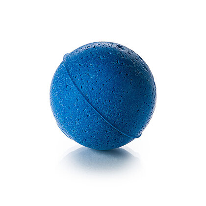 Sponge rubber ball