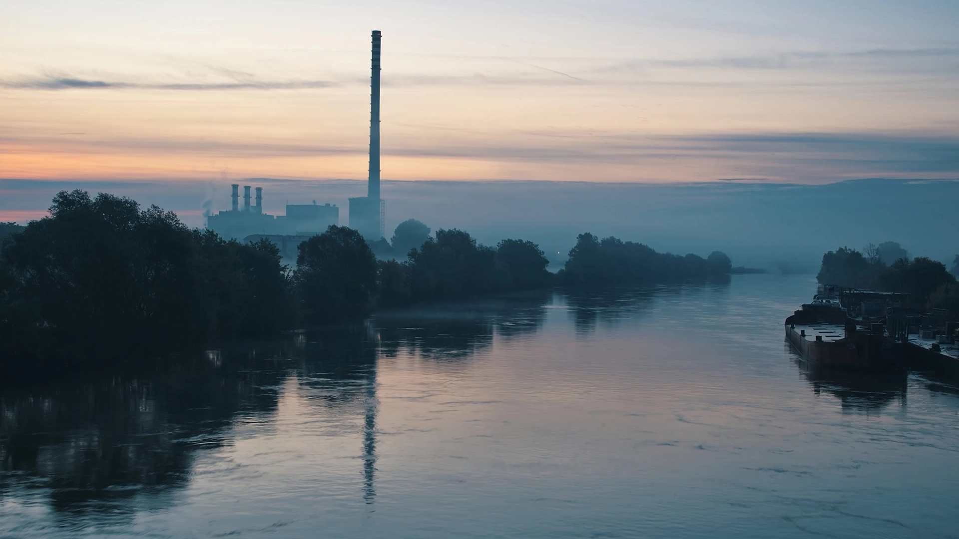 Cooling water for power plants and industries