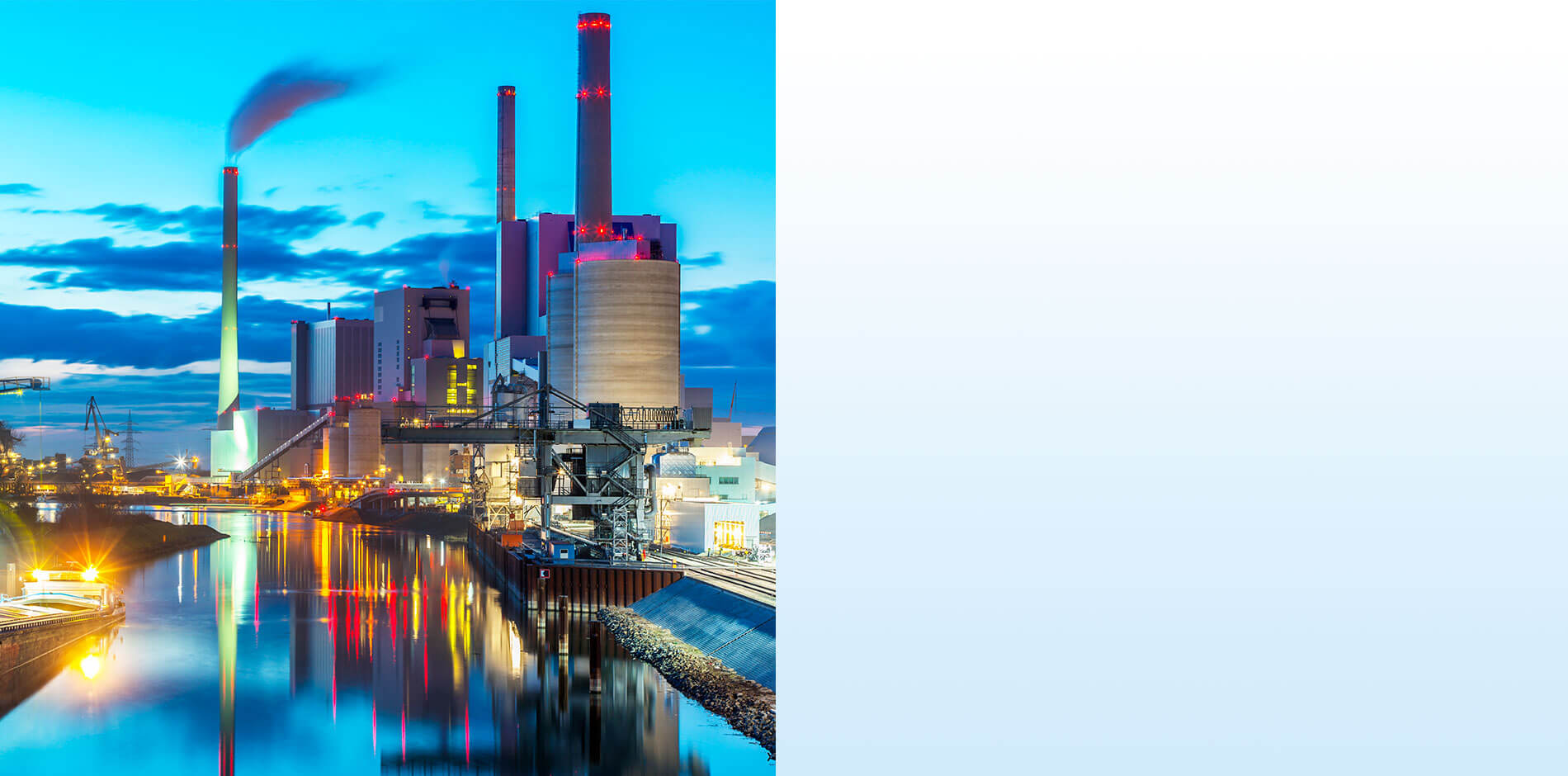 Efficiency in Energy and Water: power stations and industrial applications